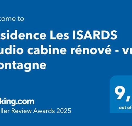 Residence Les Isards Studio Cabine Renove - Vue Montagne Font-Romeu-Odeillo-Via Екстериор снимка